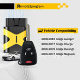 DIY Programming Car Key Fob Keyless Entry Remote Replacement for Dodge/JEE-p/Chr-ysler with FCC: OHT692427AA